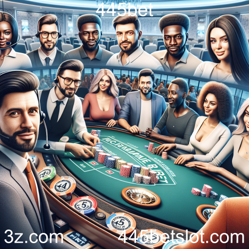 Experiência Imersiva nos Cassinos ao Vivo da 445bet